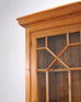 Country English Georgian Pine Bookcase Astragal Glazed Doors
