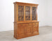 Country English Georgian Pine Bookcase Astragal Glazed Doors
