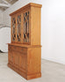 Country English Georgian Pine Bookcase Astragal Glazed Doors