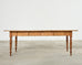 19th Century Country French Provincial Pine Farmhouse Dining Table