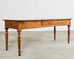 19th Century French Louis Philippe Fruitwood Farmhouse Table