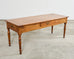 19th Century French Louis Philippe Fruitwood Farmhouse Table