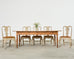 19th Century Country French Provincial Pine Farmhouse Dining Table
