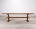 Country French Provincial Oak Farmhouse Trestle Dining Table 10 Ft