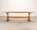 Rustic French Provincial Farmhouse Trestle Dining Table 8 Ft.
