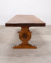 Country French Provincial Oak Farmhouse Trestle Dining Table 10 Ft