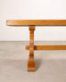 Rustic French Provincial Farmhouse Trestle Dining Table 8 Ft.