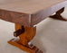 Country French Provincial Oak Farmhouse Trestle Dining Table 10 Ft