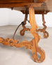 18th Century Spanish Baroque Walnut Dining Library Table