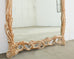 Italian Carved Twig Branch Faux Bois Wall Mirror