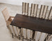 Ferrell + Mittman Art Deco Style Dining Table and 12 Chairs