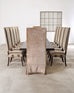 Ferrell + Mittman Art Deco Style Dining Table and 12 Chairs