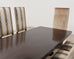 Ferrell + Mittman Art Deco Style Dining Table and 12 Chairs