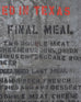 Richard Kamler Final Meal Requests Mixed Media Installation 9 Ft