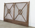 McGuire Two-Door Bronzed Iron Faux Bamboo Fireplace Screen
