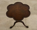 English Georgian Style Clover Leaf Flip-Top Table