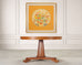 Dorothy Cutter "Yellow Oval Mixed Bouquet" Oil on Board 1973