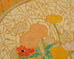 Dorothy Cutter "Yellow Oval Mixed Bouquet" Oil on Board 1973