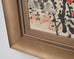 Japanese Floral and Blossom Panorama Watercolor Painting 6 Ft