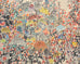 Japanese Floral and Blossom Panorama Watercolor Painting 6 Ft