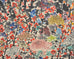 Japanese Floral and Blossom Panorama Watercolor Painting 6 Ft