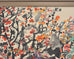 Japanese Floral and Blossom Panorama Watercolor Painting 6 Ft