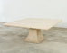 Monumental French Limestone Garden Dining Table by Formations