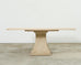 Monumental French Limestone Garden Dining Table by Formations