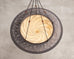 Fortuny Scudo Saraceno Venetian Bronze Silk Lamp Chandelier