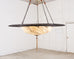 Fortuny Scudo Saraceno Venetian Bronze Silk Lamp Chandelier