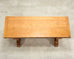 French Provincial Country Oak Trestle Farmhouse Dining Table 7Ft