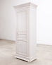 Country French Provincial Painted Bonnetière Storage Cabinet