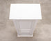 Country French Provincial Painted Bonnetière Storage Cabinet