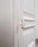 Country French Provincial Painted Bonnetière Storage Cabinet
