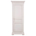 Country French Provincial Painted Bonnetière Storage Cabinet