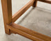 Pair of Chinese Ming Style Scholar's Armchairs with Marble Inset