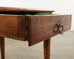 Rustic 19th Century Country French Provincial Fruitwood Writing Table