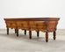 Repurposed 19th C. French Butcher Block Work Table Kitchen Island 8 Ft