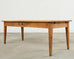 19th Century Country French Provincial Fruitwood Farmhouse Table