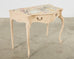 Italian Baroque Style Desk Lacquered by Artist Ira Yeager