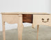 Italian Baroque Style Desk Lacquered by Artist Ira Yeager