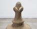 Neoclassical Cast Stone Garden Finial on Pedestal 44 Inch