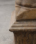 Neoclassical Cast Stone Garden Finial on Pedestal 44 Inch