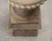 Neoclassical Cast Stone Garden Finial on Pedestal 44 Inch