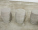 Set of Six Ceramic Drum Garden Stools or Drink Table