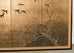 Japanese Showa Four-Panel Screen Wild Geese Autumn Landscape
