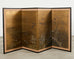 Japanese Showa Four-Panel Screen Wild Geese Autumn Landscape