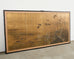 Japanese Showa Four-Panel Screen Wild Geese Autumn Landscape