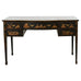 English George III Style Chinoiserie Decorated Lacquer Desk