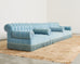 George Smith Mohair Velvet Ottoman Sofa Banquette